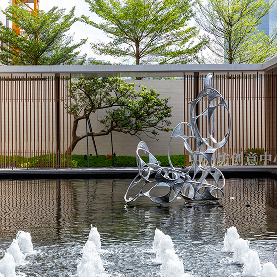 長城國際物流中心項目展示區景觀工程