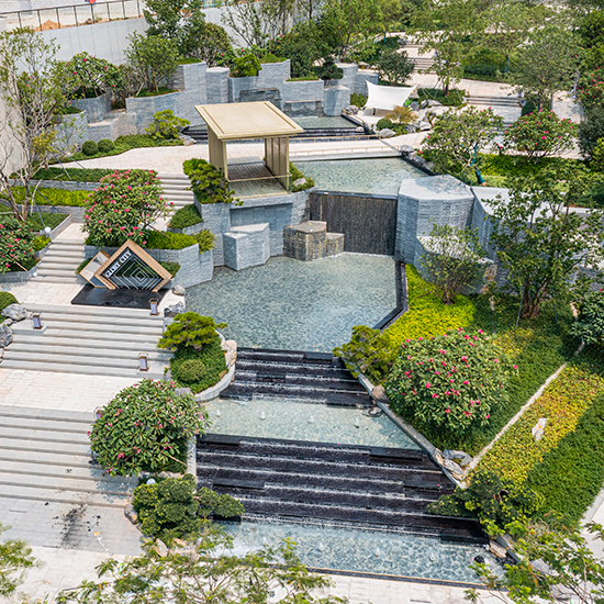 松崗車輛段上蓋物業北區項目展示區園林景觀工程